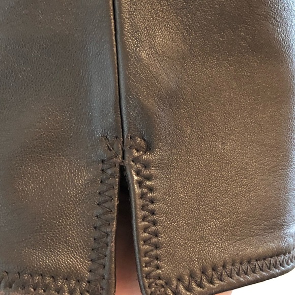 Genuine Leather Ellen Tracy Coat - Picture 3 of 10